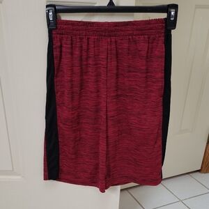 Xersion Burgundy and Black Quick-Dri Shorts